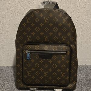 Brown LV Monogram Backpack